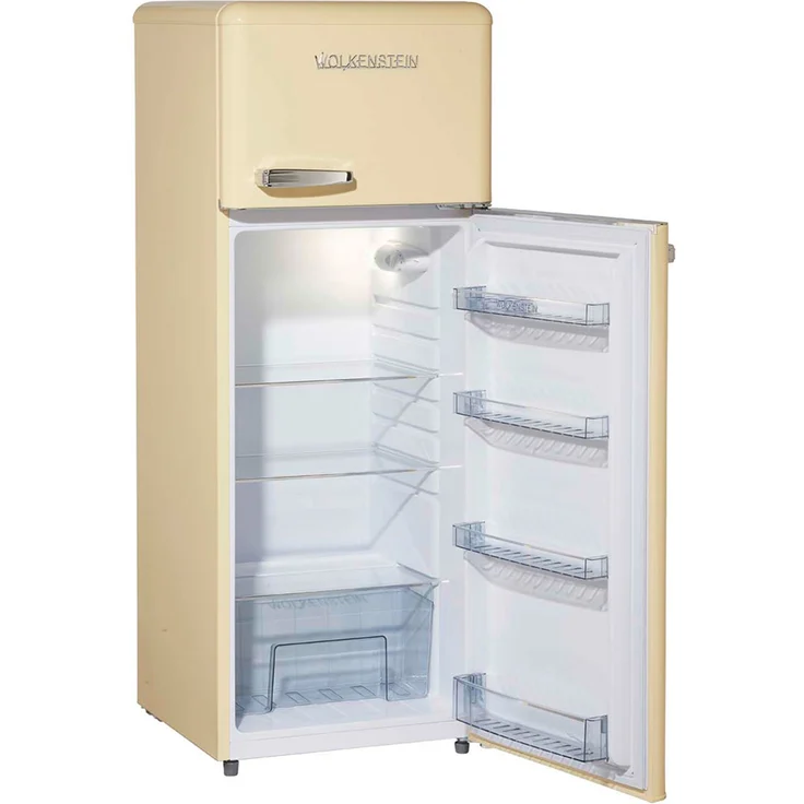 Wolkenstein GK212.4RT SC Kühl-Gefrierkombination, freistehend, cremefarben, NoFrost, LED, Breite 54.5 cm – Bild 5