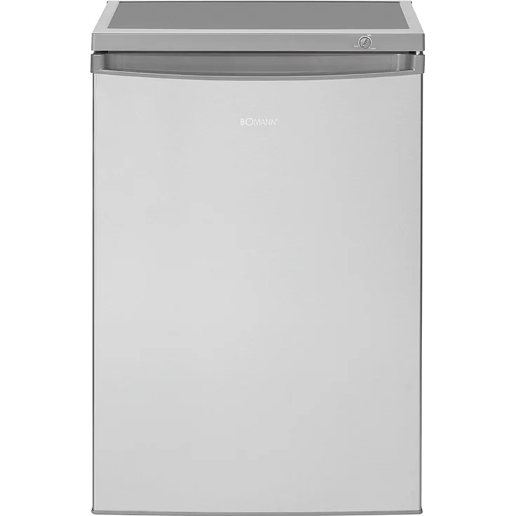 Bomann KS 2184 Kühlschrank, freistehend, silber, Breite 56 cm, Energieklasse E – Bild 4
