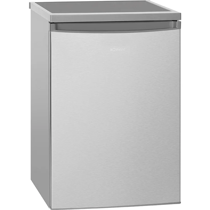 Bomann VS 2185 Kühlschrank, freistehend, silber, Energieklasse E – Bild 4