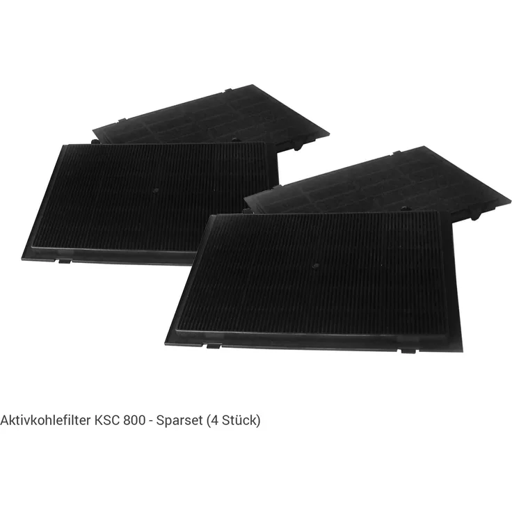 Oranier KSC Aktiv-Kohlefilter Sparset 4 Stück 