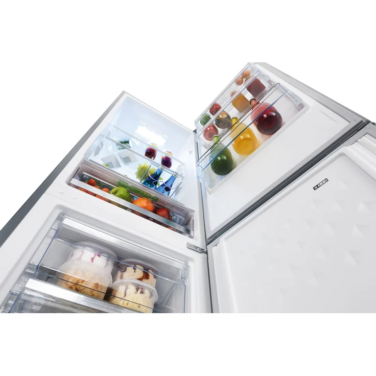 Amica KGC15494E / VC1802AFX WID Kühl-Gefrierkombination, freistehend, Edelstahldekor, NoFrost, Schnellgefrieren, Breite 54.5 cm – Bild 12