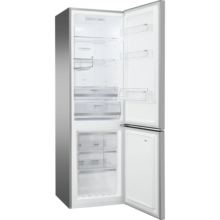 Amica KGC15494E / VC1802AFX WID Kühl-Gefrierkombination, freistehend, Edelstahldekor, NoFrost, Schnellgefrieren, Breite 54.5 cm – Bild 9