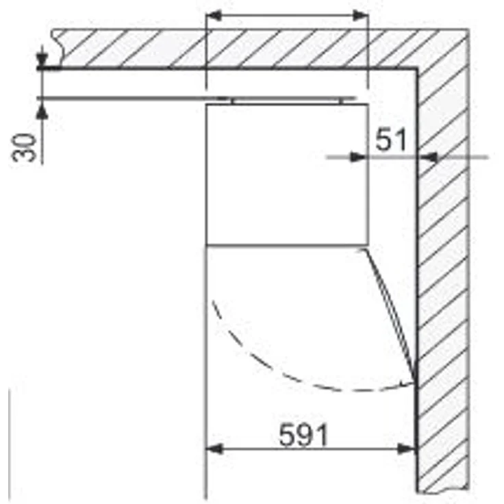 Amica KGC15494E / VC1802AFX WID Kühl-Gefrierkombination, freistehend, Edelstahldekor, NoFrost, Schnellgefrieren, Breite 54.5 cm – Bild 11