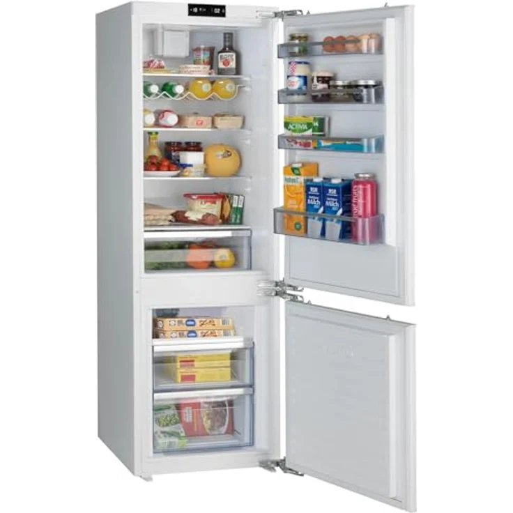 Oranier Einbau Kühl-Gefrier-Kombination 178 cm - Einbau-Kühlschrank mit 2 Frost-Schubladen - 243 Liter Volumen - Festtür Anschlag wechselbar EKG478 – Bild 1