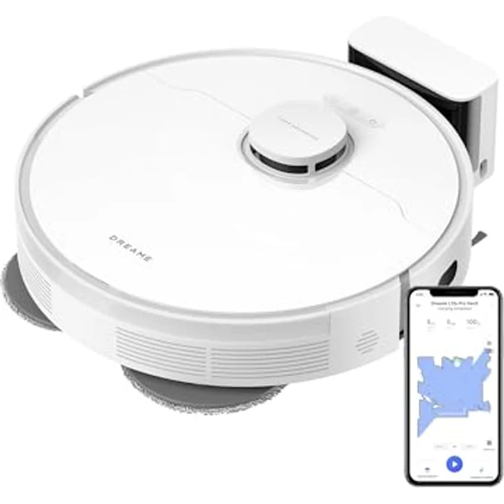 dreame L10s Pro Gen3, intelligenter Saug- und Wischroboter mit 13.000 Pa Saugkraft, DuoScrub-Wischsystem, 7 mm Moppanhebung, leistungsstarker Teppichreinigung, 5.200 mAh Akku – Bild 1