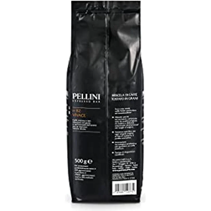 Pellini Caffè, Bohnenkaffee von Pellini Espresso Bar Nr. 82 Vivace, 500 g, 2er Pack – Bild 5