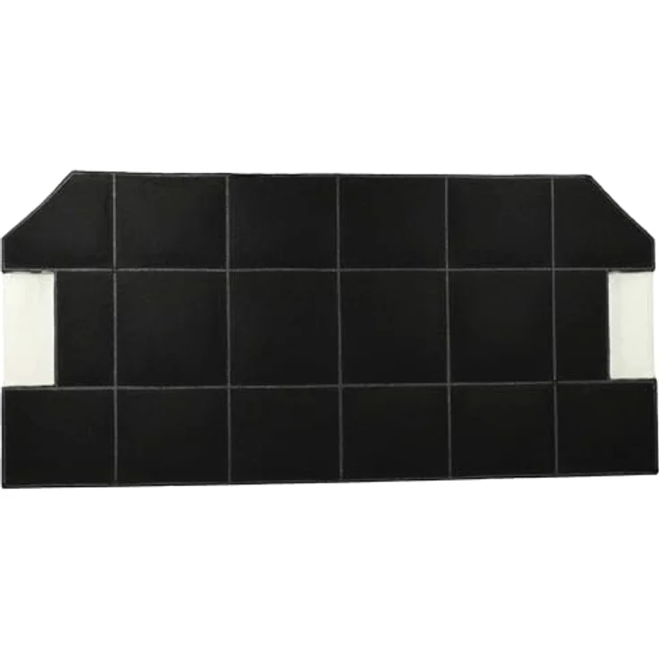 vhbw 4x Aktivkohlefilter für Bosch DHZ3305 Dunstabzugshaube, geruchsneutralisierend, 49,6 x 23 x 3 cm, schwarz/weiß – Bild 2