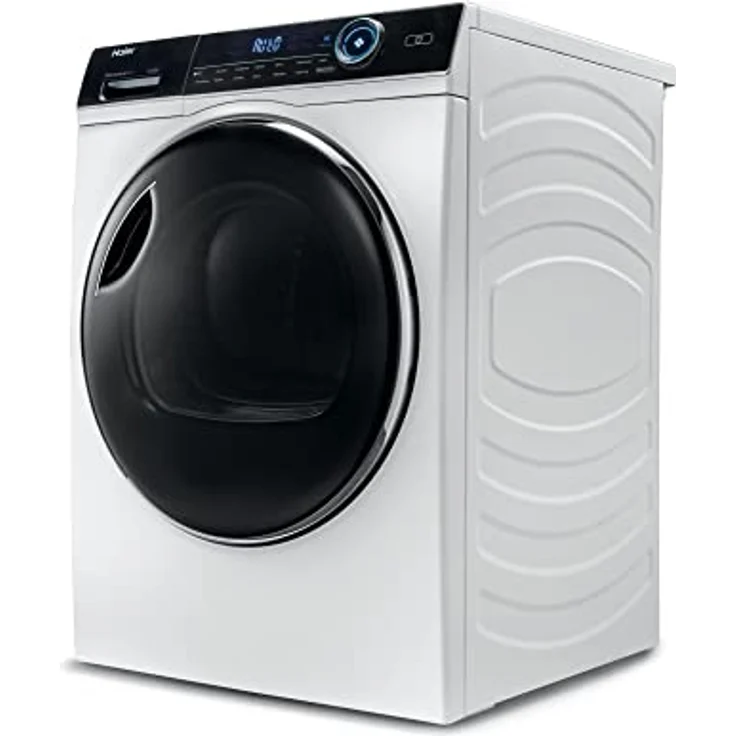 Haier I-PRO SERIE 7 HD100-A2979 Wärmepumpentrockner / 10 kg/A++ / Edelstahltrommel/Trommelinnenbeleuchtung/I-Refresh Pro-Dampfprogramm, Weiß – Bild 2