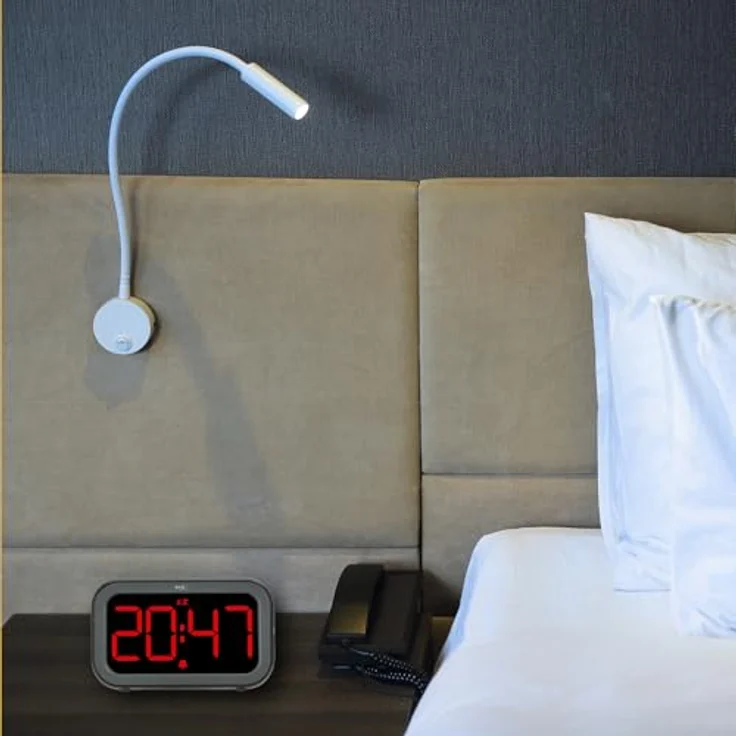 TFA Elektronischer Wecker, digitaler Wecker mit deutlich lesbarem Display – Bild 3