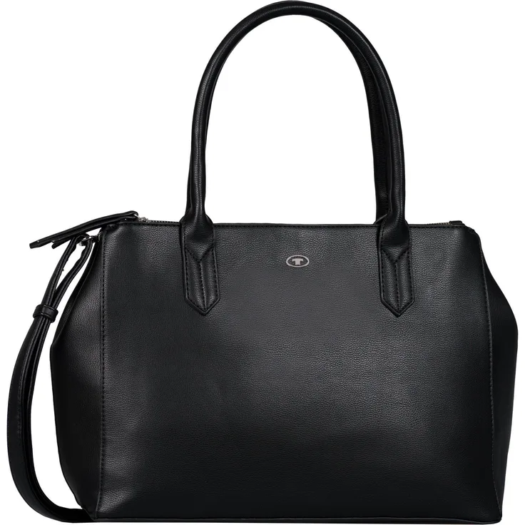 TOM TAILOR Shopper Roma, mit praktischer Einteilung, aus Lederimitat