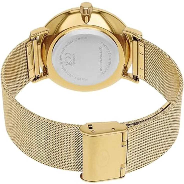 Tom Tailor 2100596, Herren Armbanduhr mit Metallband, Silber, wasserdicht bis 3 bar, Edelstahlarmband, Geschenkbox – Bild 4