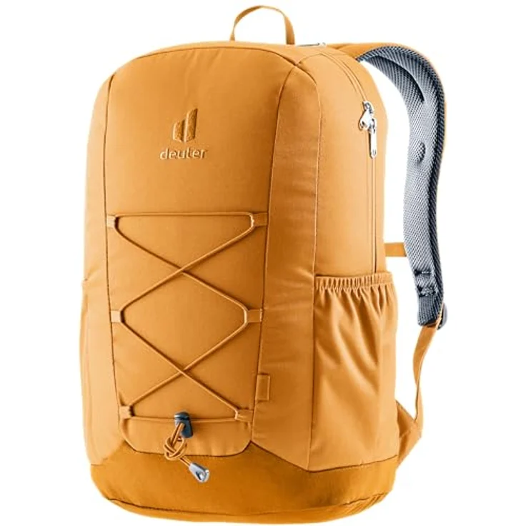 Deuter Gogo Freizeitrucksack, Daypack mit Airstripes System, 100% recyceltem Material, Farbe amber-maple – Bild 1
