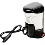 Dometic Filterkaffeemaschine LKW Kaffeemaschine, 24 Volt Kaffeemaschine, edles Design in mattsilber und glänzend schwarz