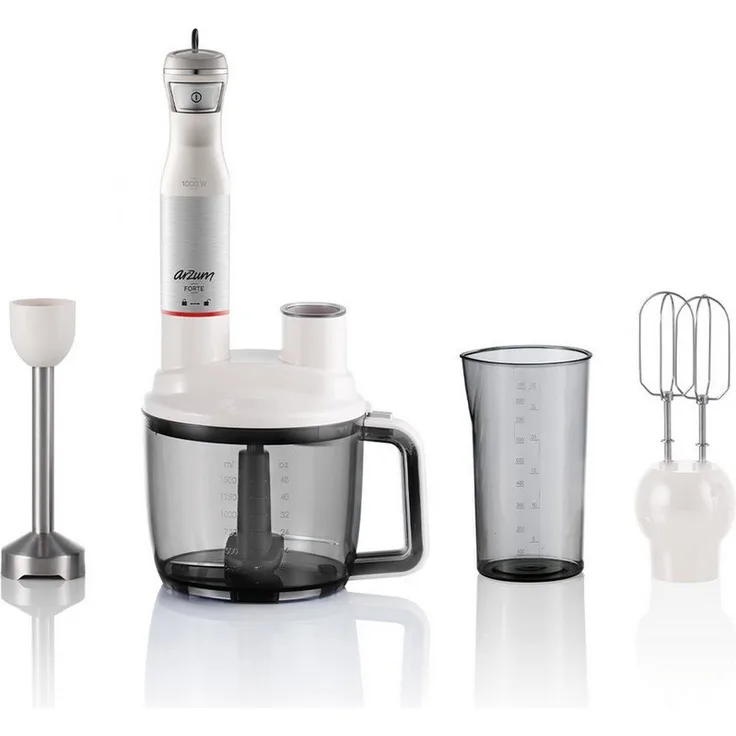 Arzum Stabmixer 1000W Multi Blender Set in Schwarz