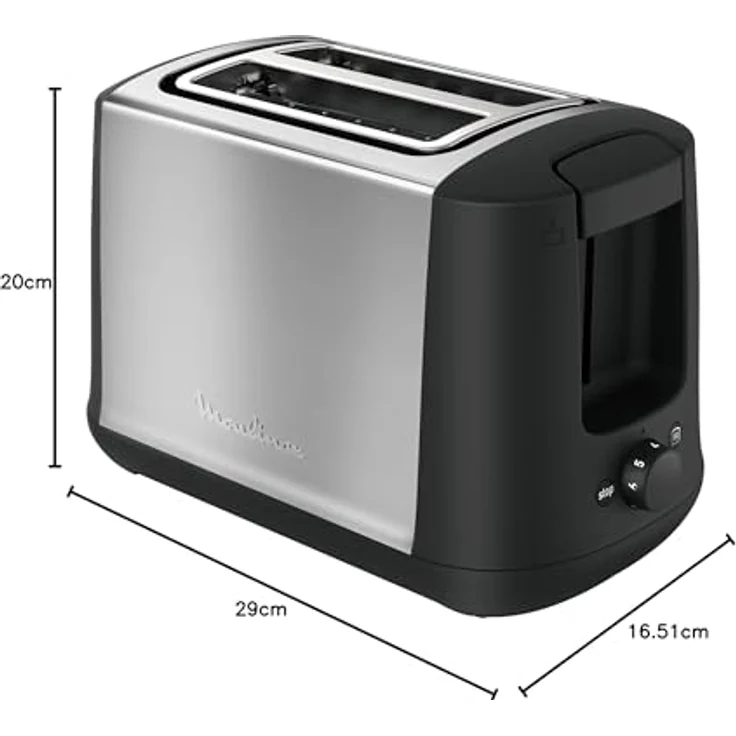 Moulinex Subito Toaster mit 2 Rillen, 7 Bräunungsstufen, 850 W – Bild 10