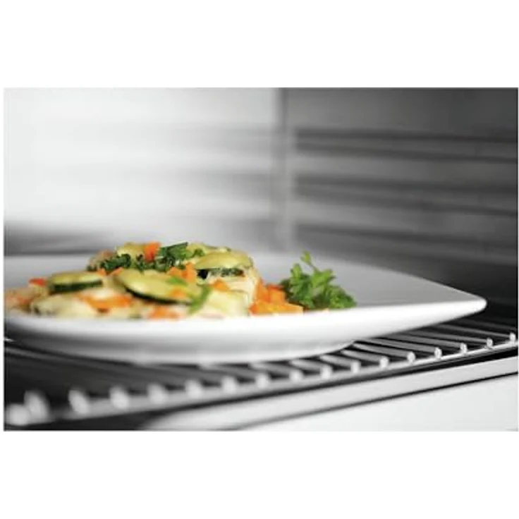 Bartscher Salamander 100, Tischgrill mit Chromnickelstahlgehäuse, Zeitschaltuhr und schnelle Aufheizzeit, inkl. Fettauffangschale und Rost – Bild 4