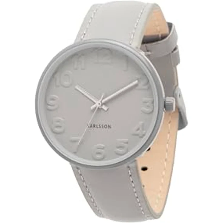 Karlsson Watch KA5905GY, Damen Armbanduhr mit Faltriemenverschluss, grau – Bild 3