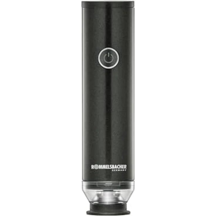 Rommelsbacher Hand Vakuumierer VAC 25, sekundenschnelles Vakuumieren, Ein-Hand-Bedienung, anthrazit-metallic, inkl. 8 ZIP-Vakuumier-Beutel – Bild 1