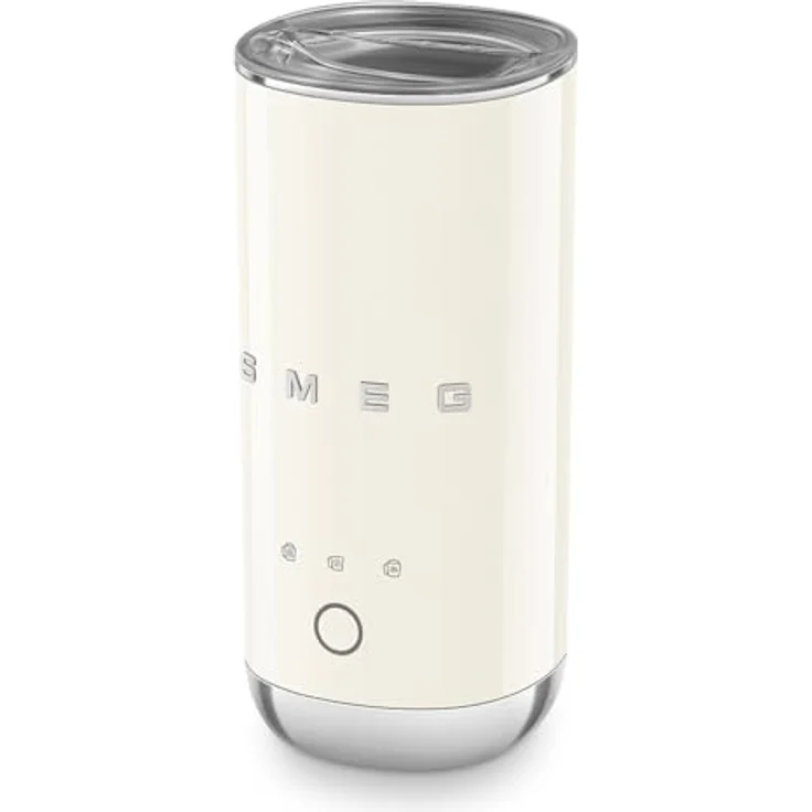 Smeg MFF02CREU Milchaufschäumer, creme, mit keramisch beschichtetem Innenraum und drei Heiz- und Schäumfunktionen – Bild 3