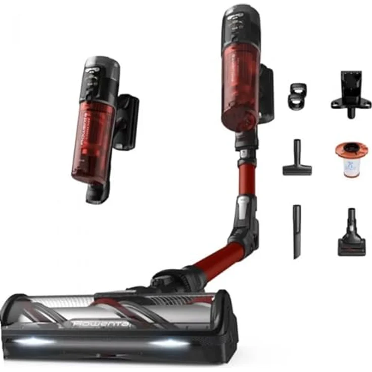 Rowenta RH9A73WO VERSATILE X-FORCE FLEX 13,60 AN, beutelloser Handstaubsauger mit 60 Minuten Akku-Laufzeit und mini LED Turbo Brush – Bild 2