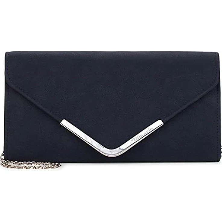 Tamaris Amalia Clutch Bag, geräumige Clutch in White Metallic mit abnehmbarer Kette, 26x14x5,5 cm – Bild 9