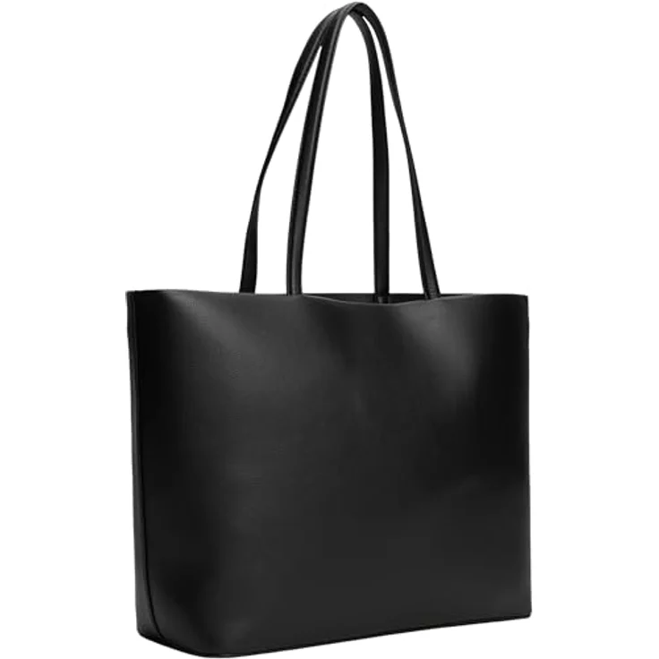 Tommy Hilfiger TH Modern Shopper Tasche, 35 cm, 100% Kunstleder, schwarz – Bild 2