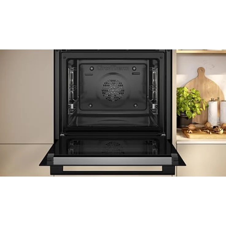 Neff B2CCJ7BK3 N30 Einbaubackofen Graphite Grey mit Pyrolyse und 7 Beheizungsarten – Bild 6