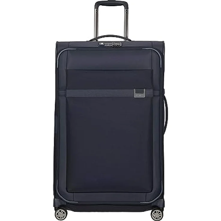 Samsonite Airea - Spinner S (Länge: 35 cm) Erweiterbar Handgepäck, 55 cm, 38/43.5 L, Blau (Dark Blue) – Bild 1