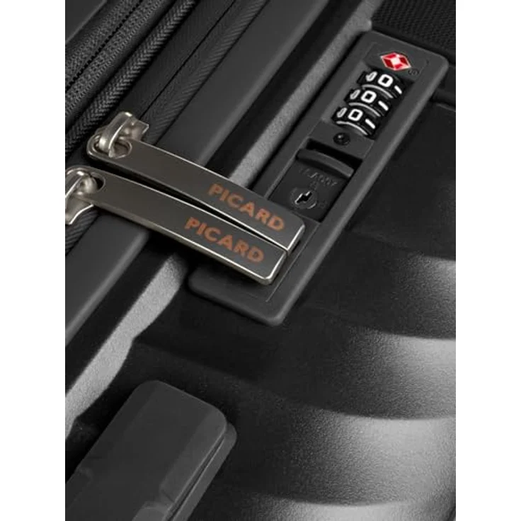 Picard Hartschalen-Trolley Vienna, 4 Rollen, Polycarbonat, integriertes TSA-Schloss, erweiterbare Dehnfalte - Preisvergleich – Bild 5