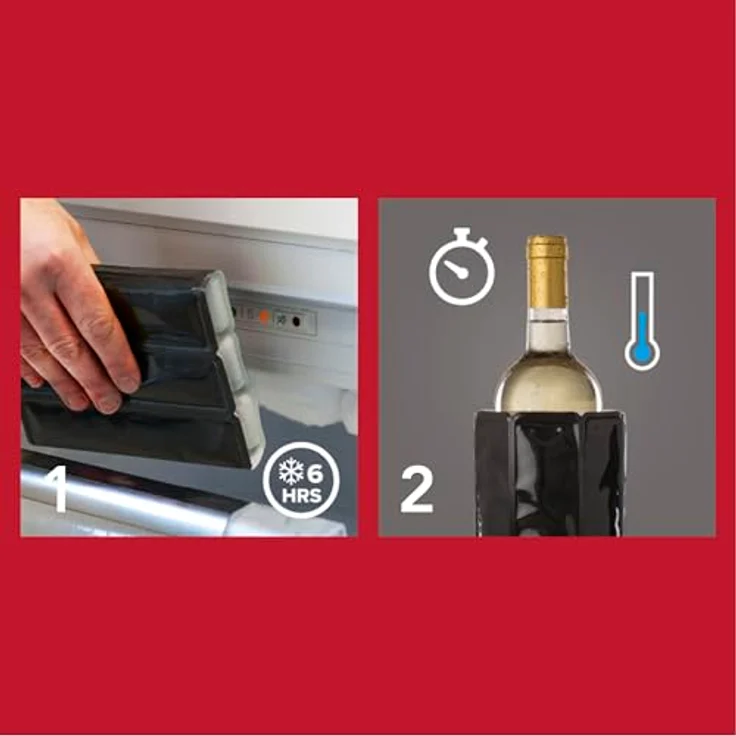 Vacu Vin 38814606 Rapid Ice Wine Cooler - White Grapes - Preisvergleich – Bild 6