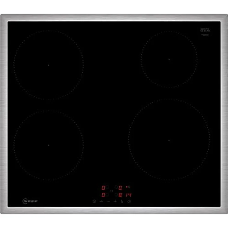 NEFF BTX46PIB0 Einbau-Herd-Set, B2CCJ7AK3 Herd 60 x 60 cm mit Pyrolyse und EasyClean Selbstreinigung, Air Fry, T46SBE1L0 Induktionskochfeld mit Touch Control und Powerstufe, Edelstahlrahmen – Bild 2