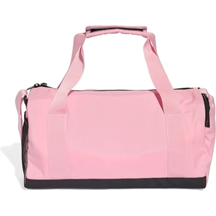 adidas Performance LINEAR DUFF Sporttasche, strapazierfähige Polyester-Duffelbag mit 11 Litern Volumen, Schwarz – Bild 2