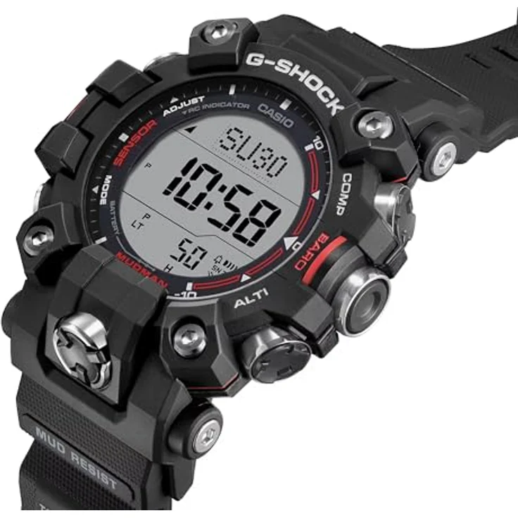 Casio Sportuhr GW-9500-1ER, Schwarz , sportlich – Bild 4