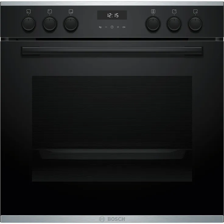 Bosch HND637FH63 Einbau-Geräte-Set, Induktionskochfeld mit 71 l Backofen, 3D-Heißluft, AutoPilot 10, A+ Energieeffizienz