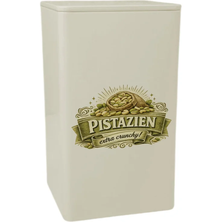 speecheese Nuss Genuss Pistazien Dose, Vintage-Design mit 900 ml Fassungsvermögen, extra crunchy