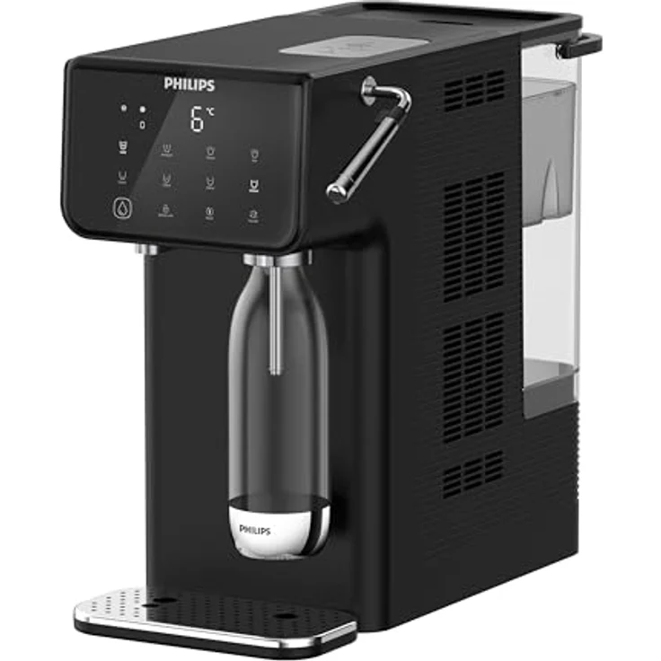 Philips Water All-in-One-Wasserstation, Sofortige Erhitzung, Touchscreen, SOFTENING+ Mikrofiltration, 3,8 l Fassungsvermögen
