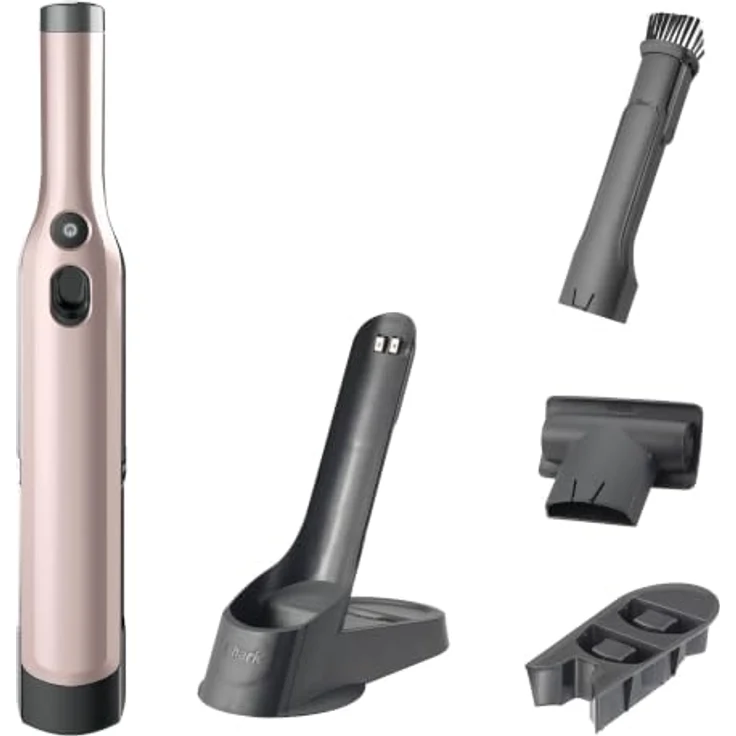 Shark WandVac WV201EUPK, Akku Handstaubsauger mit Ladestation, Tierhaar-Aufsatz, rosa – Bild 1