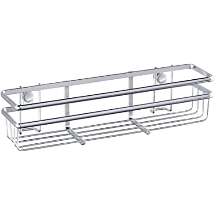 Wenko 54820100 Gewürzregal Style-Gewürzständer, verchromtes MetalLiter 30 x 7 x 7 cm, silber glänzend – Bild 2