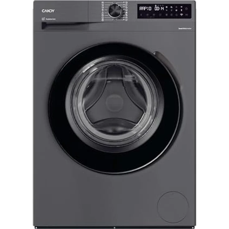 CANDY LAVAT.CANDY BR 26SSB5G-S, Superslim Frontlader Waschmaschine, 6 kg, anthrazit, Energieeffizienzklasse A, 1200 RPM – Bild 1