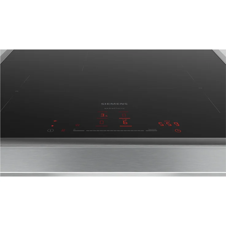 Siemens iQ300 EH645HFB1M Induktionskochfeld, autark, 60 cm, 4 Kochzonen, Bräterzone, Turbostufe
