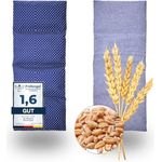 IEA Medical Körnerkissen groß, Weizenkörner kissen, Körnerkissen Mikrowelle, Wärmekissen, Körnerkissen Nacken Schulter, Wärmekissen Mikrowelle