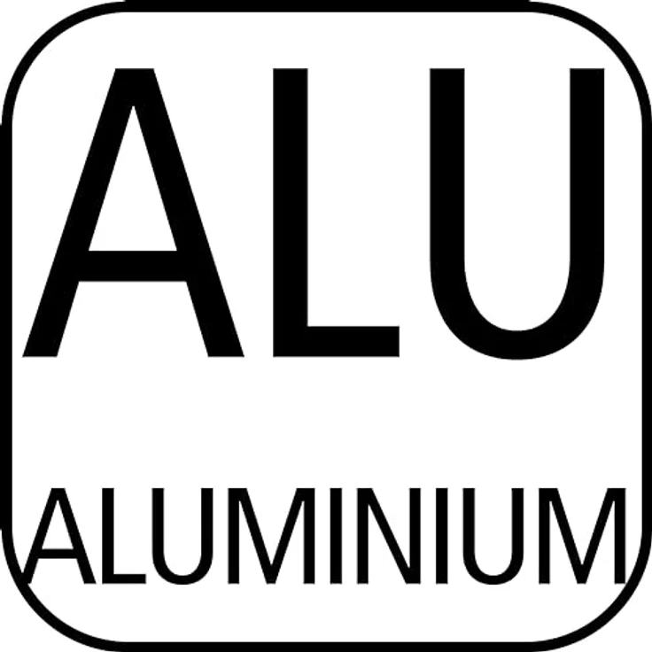 APS GN-Tablett 32,5 x 26,5 cm Aluminium Schwarz-Silber, antihaftbeschichtet, für warme und kalte Speisen – Bild 5
