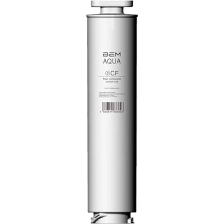 BEM 3er-SET Ersatzfilter (RO, PAC, CF mit Mineralisator) für LINA und IDA Wasserfilter, Polypropylen-/Baumwollstab mit Aktivkohle, Umkehrosmose, Komposit-Kohlenstoffstab – Bild 4