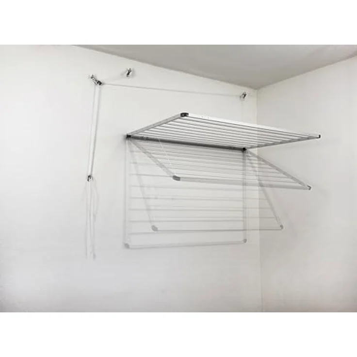 DRY-SMART Lift Wäschetrockner 120cm, platzsparend, Vollkommen Rostfrei, schnelle Trocknung – Bild 4