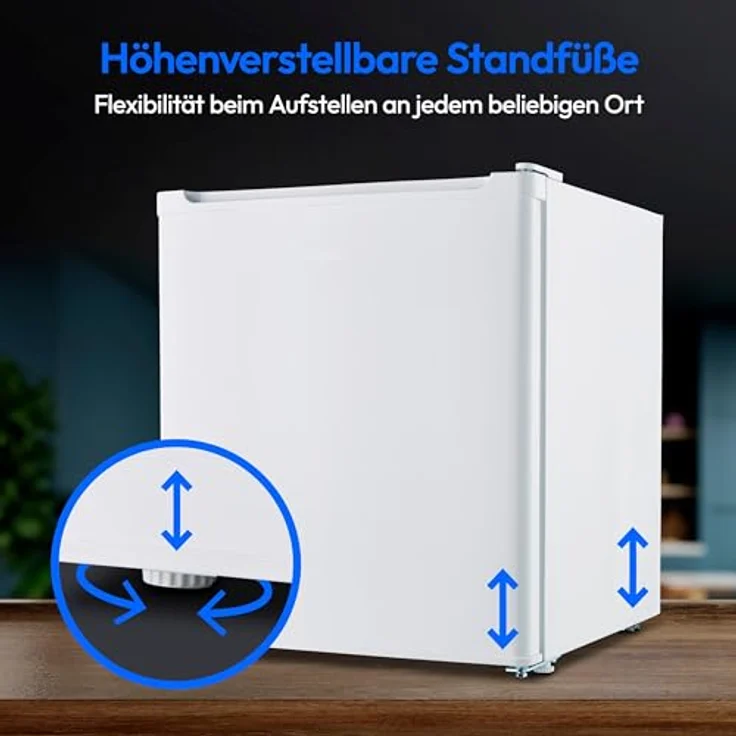 MEDION Mini Kühlschrank MD37724 (41 Liter, Eisfach, leise, weiß) – Bild 5