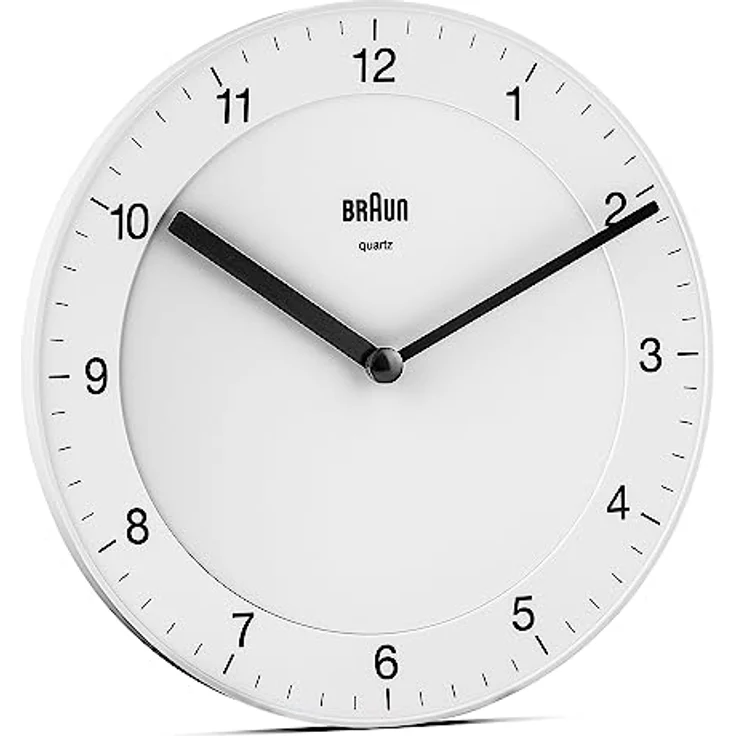 Braun BC06W Klassik Wanduhr – Bild 9