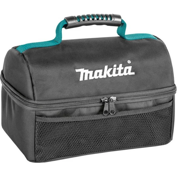 Makita Lunchbox E-15584, Isolierte Jausentasche mit 2-Wege-Reißverschluss, blau – Bild 1