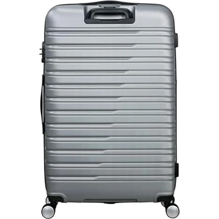 American Tourister Flashline 4 Rollen Trolley 78 cm, Silber (100 l, XL) - Robuster Trolley aus ABS mit TSA-Schloss – Bild 4