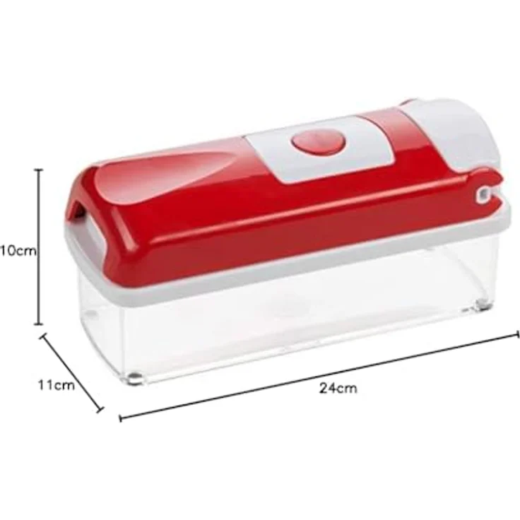 Nicer Dicer Smart, Set 6-tlg. : Rot – Bild 9