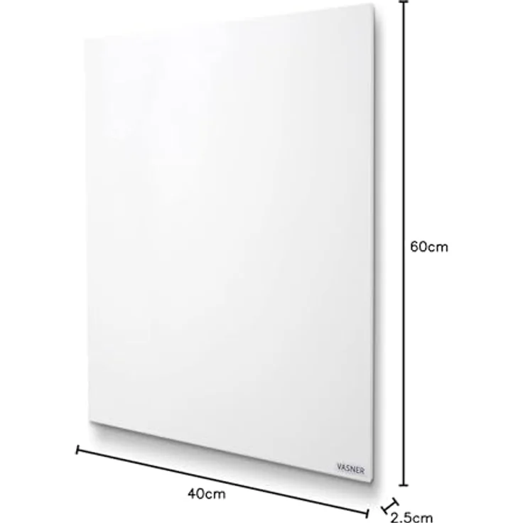 Vasner Infrarotheizung Citara M, Metall, 300 W, 40x60 cm, Infrarotheizung – Bild 10
